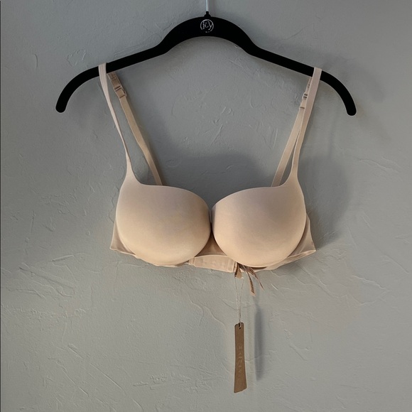 SKIMS Other - SKIMS ULTIMATE PUSH UP BALCONETTE BRA SAND 34B